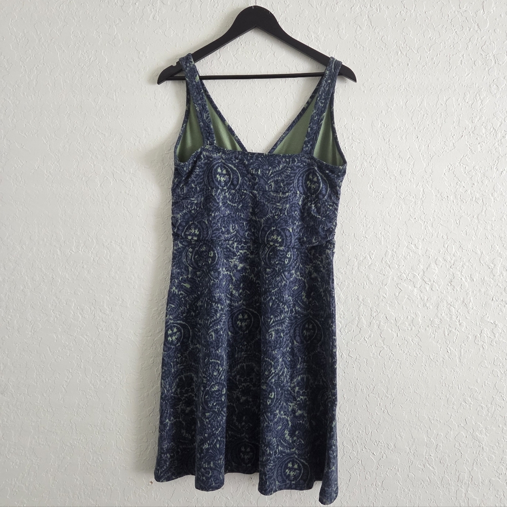 Patagonia Women's Margot Organic Cotton Spandex V Neck Stretchy Dress - Picture 4 of 6
